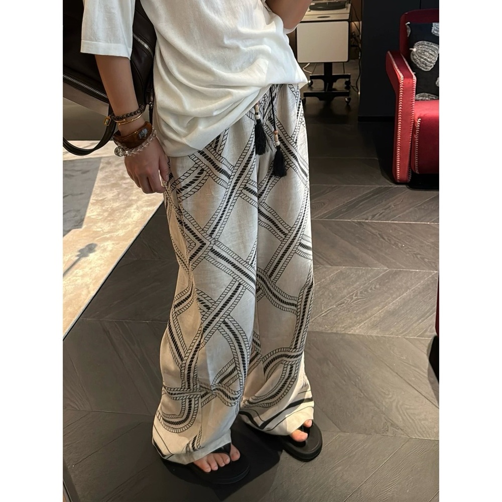 Print pants